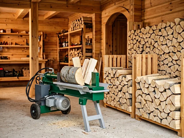 Заготовка и распил липовых дров в Купавне